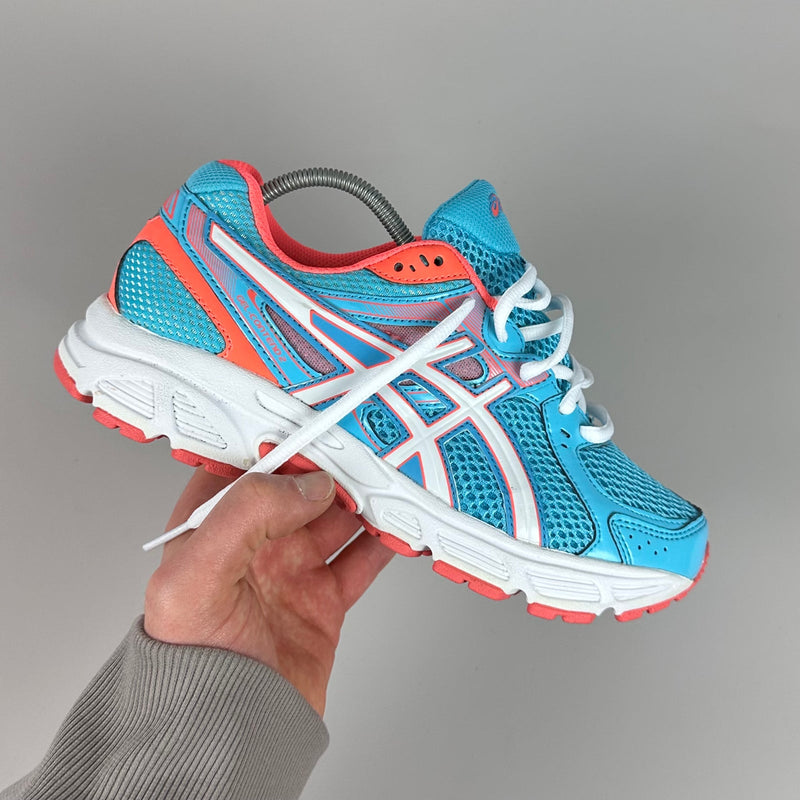 GEL Nimbus 16 — Turquoise / Corail / Blanc