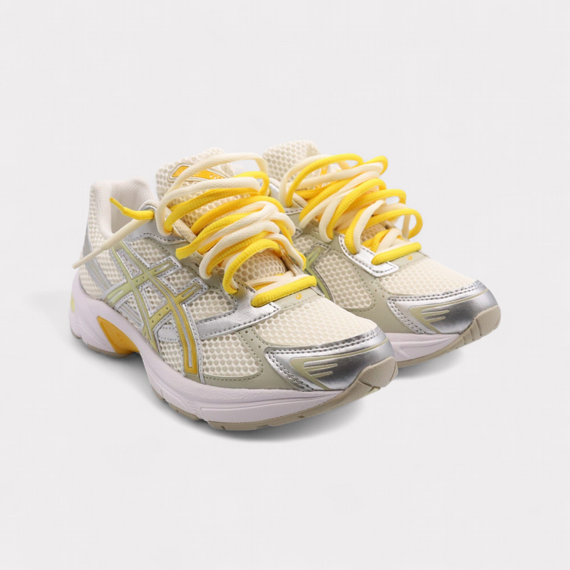 GEL-1130 Silver Yellow - Double Laces – vue 2