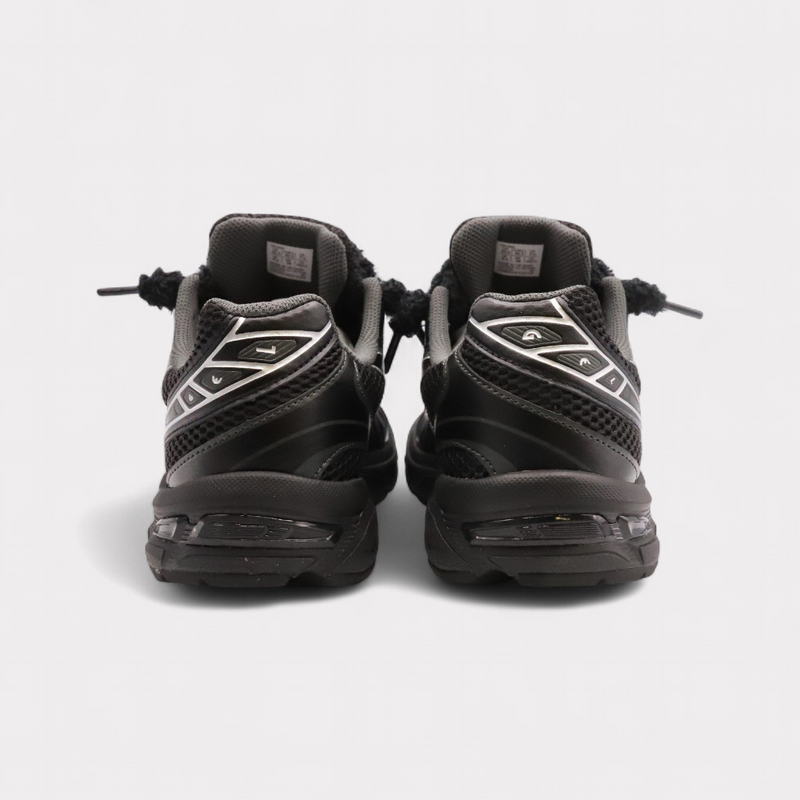 GEL-1130 Black Pure Silver - Fluffy Laces Black – vue 4