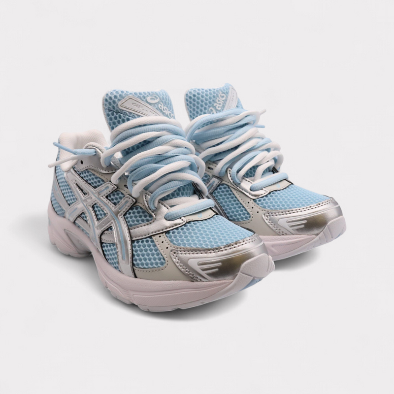 GEL-1130 Denim Pure Silver - Double Laces – vue 3