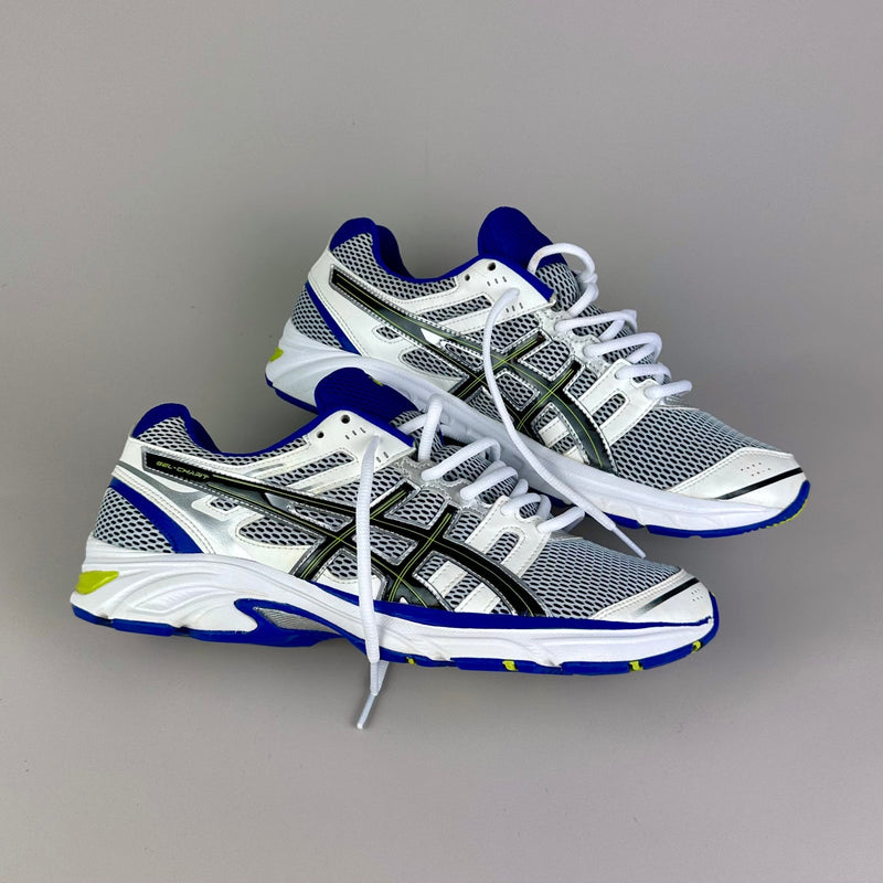 GEL Nimbus 16 — Blanc / Bleu roi / Noir