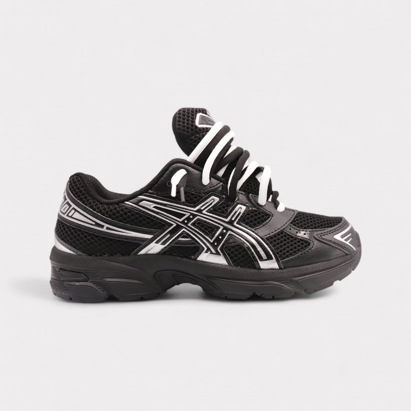 GEL-1130 Black Pure Silver - Double Laces (GS) – vue 1
