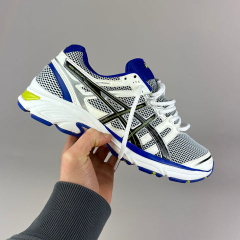 GEL Nimbus 16 — Blanc / Bleu roi / Noir