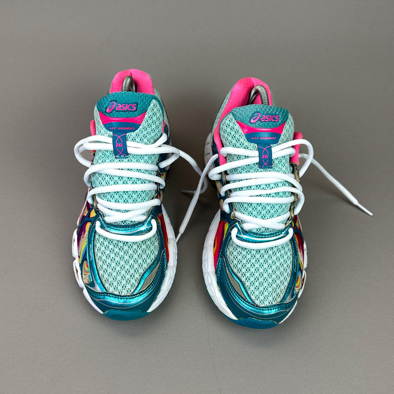 GEL Nimbus 16 — Turquoise / Rose fluo
