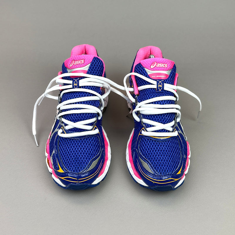 GEL Nimbus 16 — Bleu roi / Rose fluo