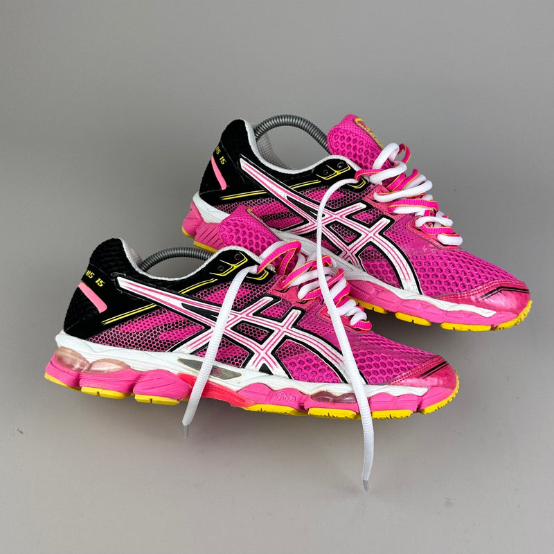 GEL Nimbus 16 — Rose fluo / Noir / Jaune