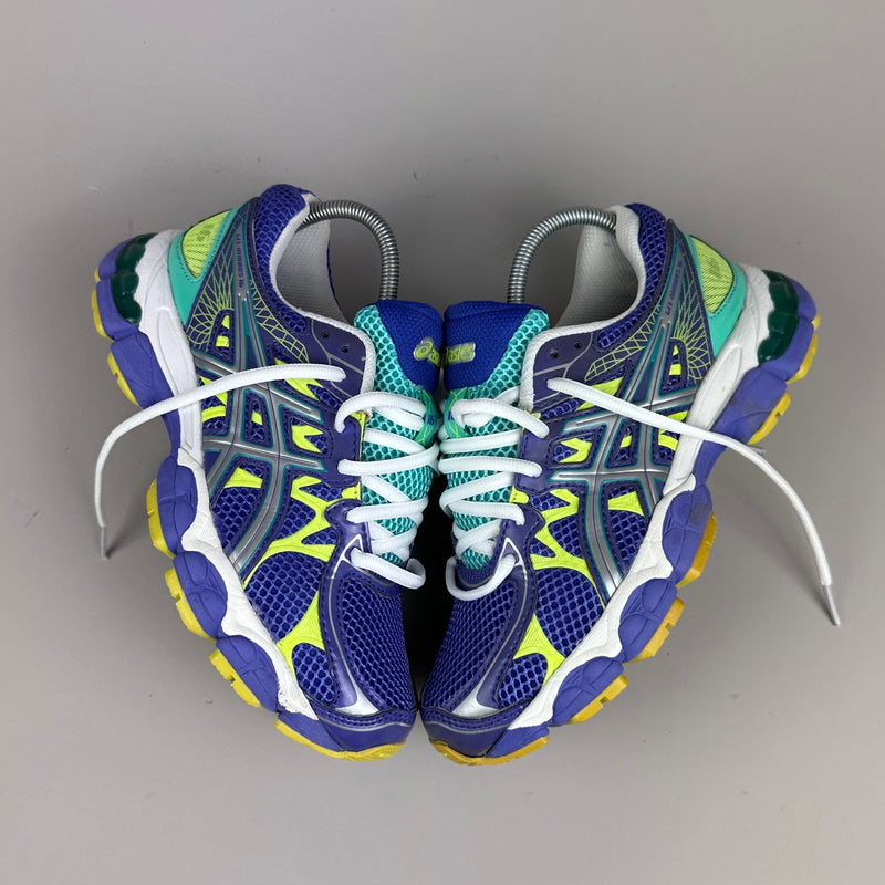 GEL Nimbus 16 — Bleu / Jaune fluo
