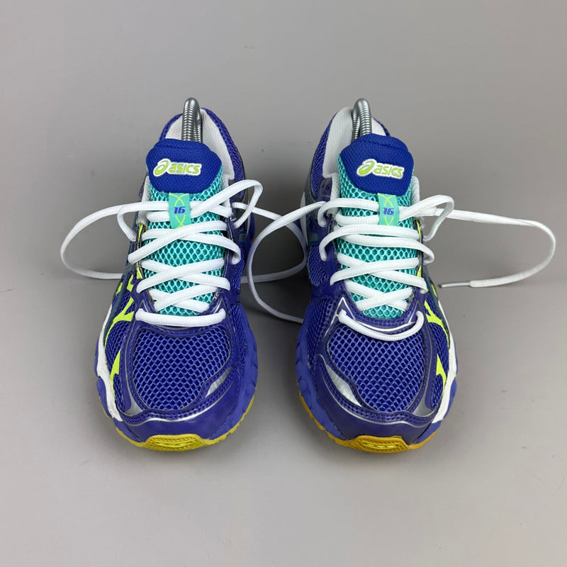 GEL Nimbus 16 — Bleu / Jaune fluo