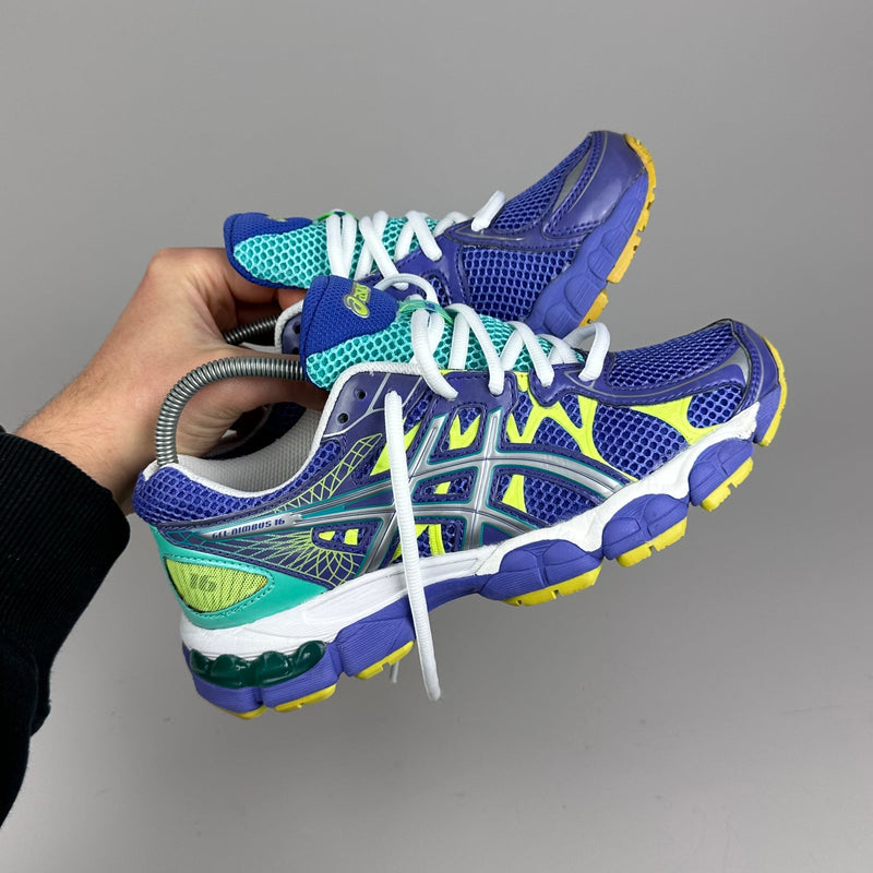 GEL Nimbus 16 — Bleu / Jaune fluo