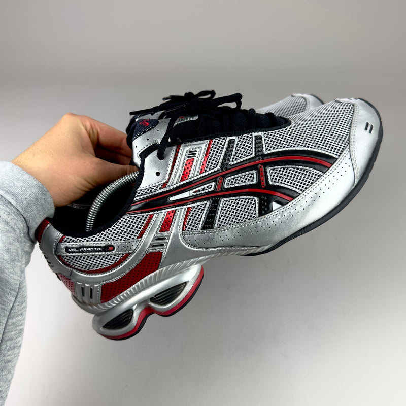 GEL Nimbus 16 — Argent / Rouge