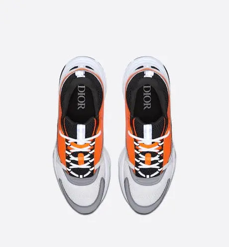 Dior B22 Orange & Blanc – vue 4