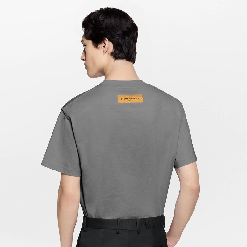 Tee-shirt embossé LV – vue 3