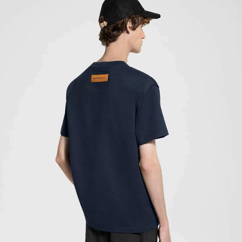 Tee-shirt embossé LV – vue 4