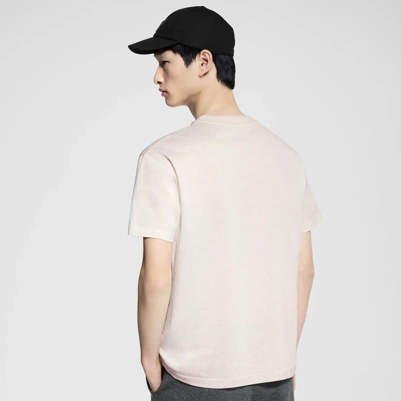 Tee-shirt Damier en piqué de coton – vue 4
