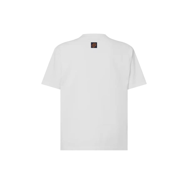 Tee-shirt à manches courtes avec signature ornementée – vue 3