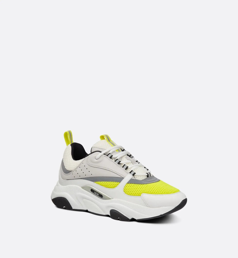 Dior B22 Blanc & Jaune – vue 3