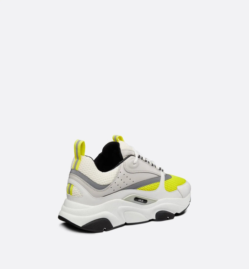 Dior B22 Blanc & Jaune – vue 4