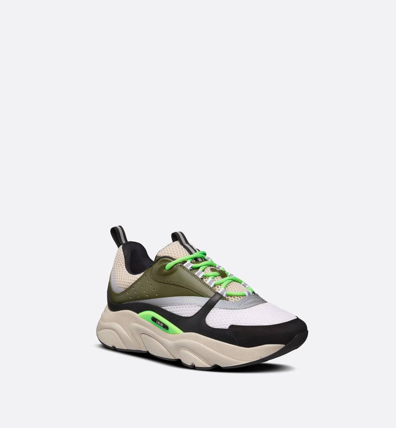 Dior B22 Vert Fluo & Kaki – vue 2