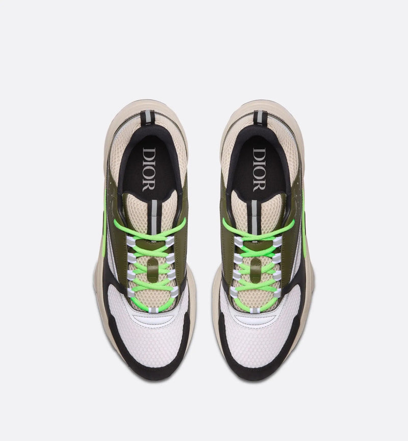 Dior B22 Vert Fluo & Kaki – vue 4