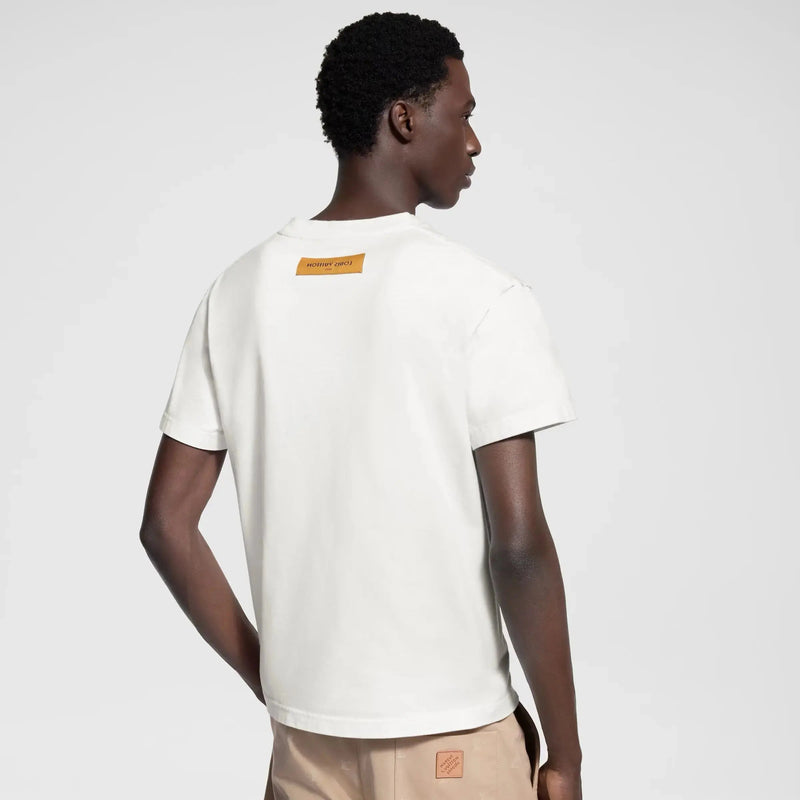 Tee-shirt embossé LV – vue 3