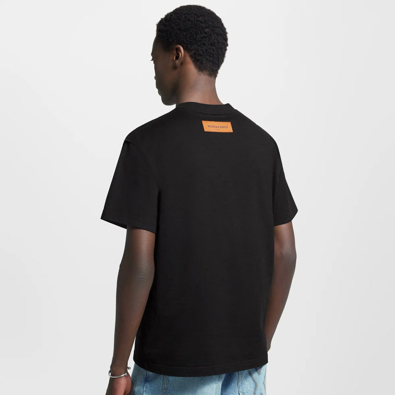 Tee-shirt embossé LV – vue 4