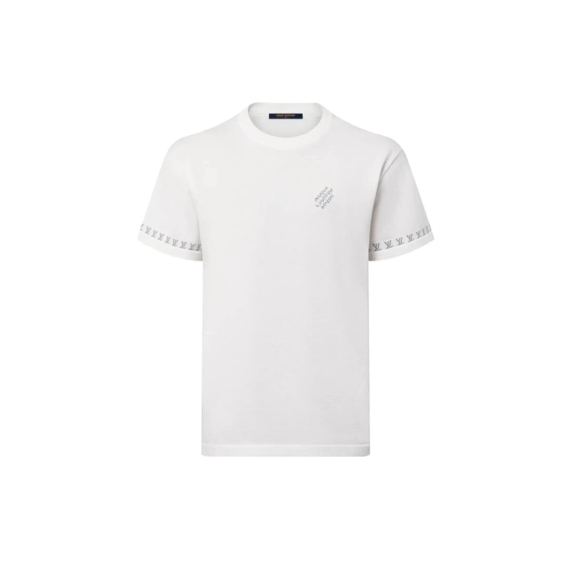 Tee-shirt manches courtes en coton – vue 1
