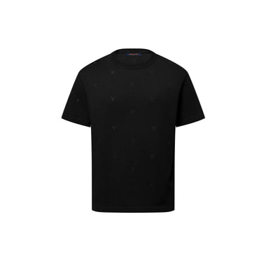 Tee-shirt manches courtes brodé LV Blason