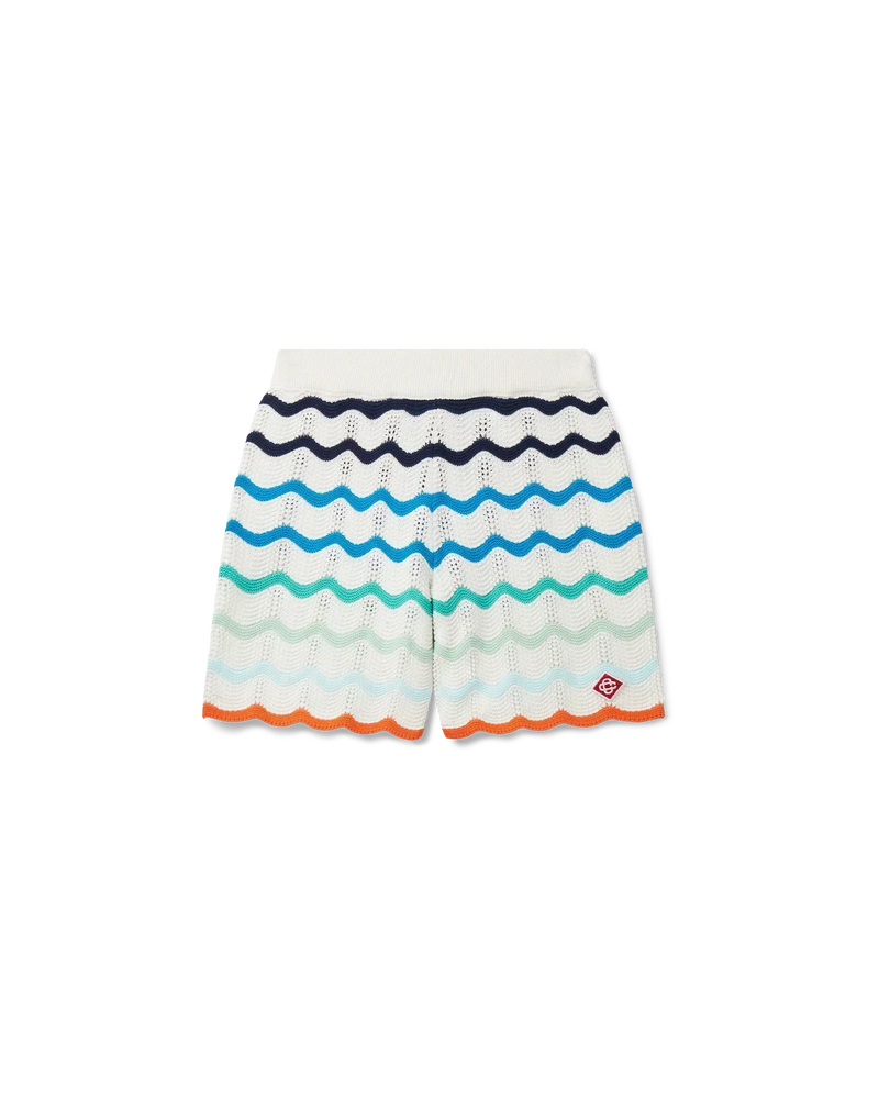 Gradient Wave Crochet Shorts – vue 2