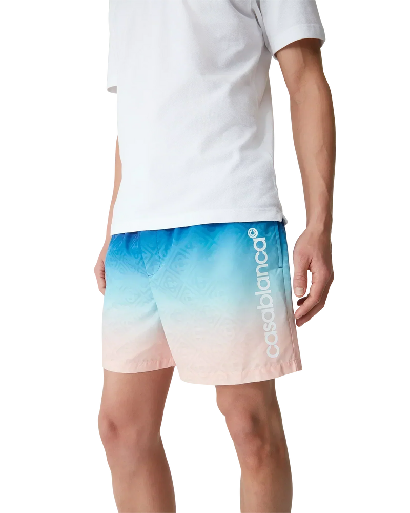 Jacquard Gradient Swim Shorts – vue 3
