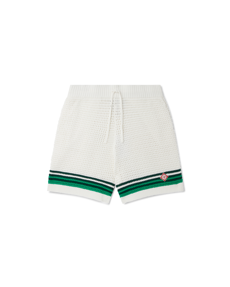 Tennis Crochet Shorts - Casablanca – vue 1