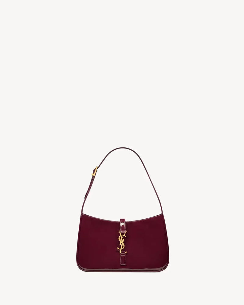 YSL - le 5 à 7 en cuir verni Red – vue 1