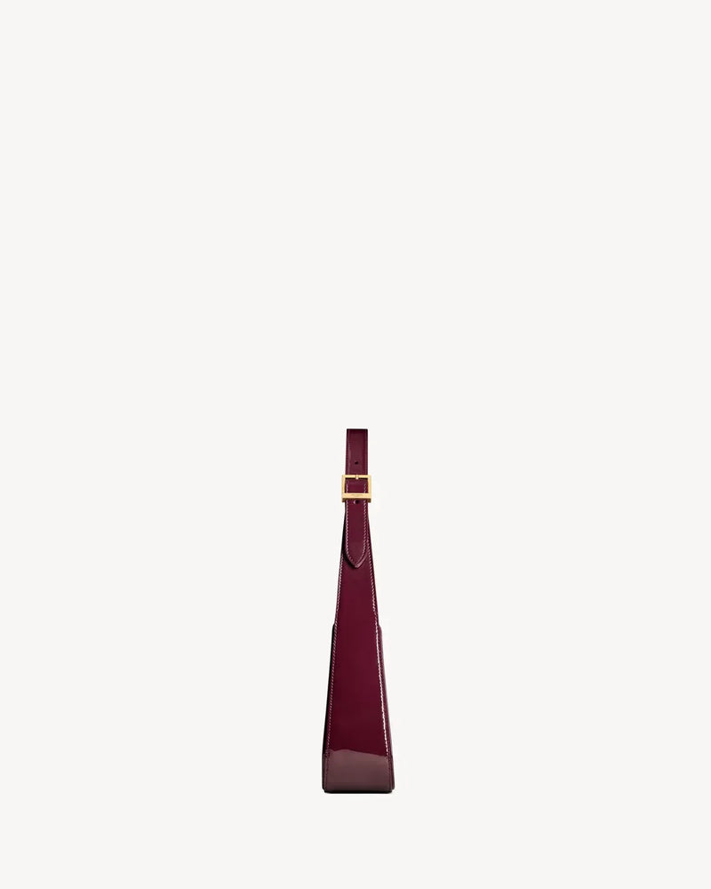 YSL - le 5 à 7 en cuir verni Red – vue 4
