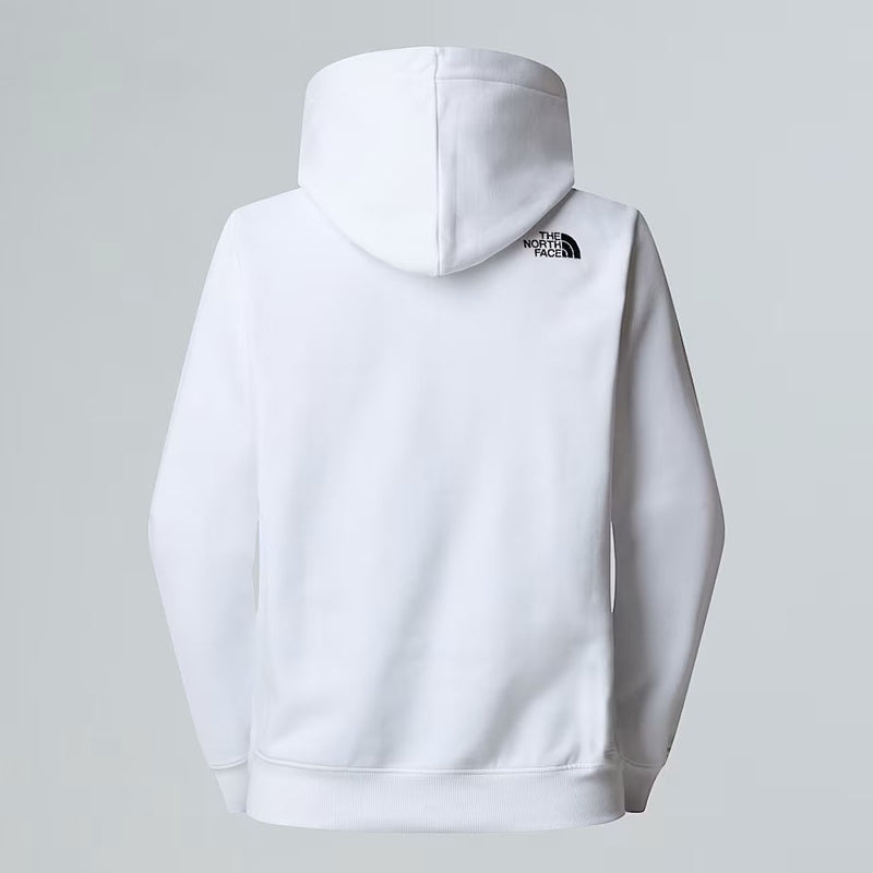 Sweat à capuche North Face Blanc – vue 3