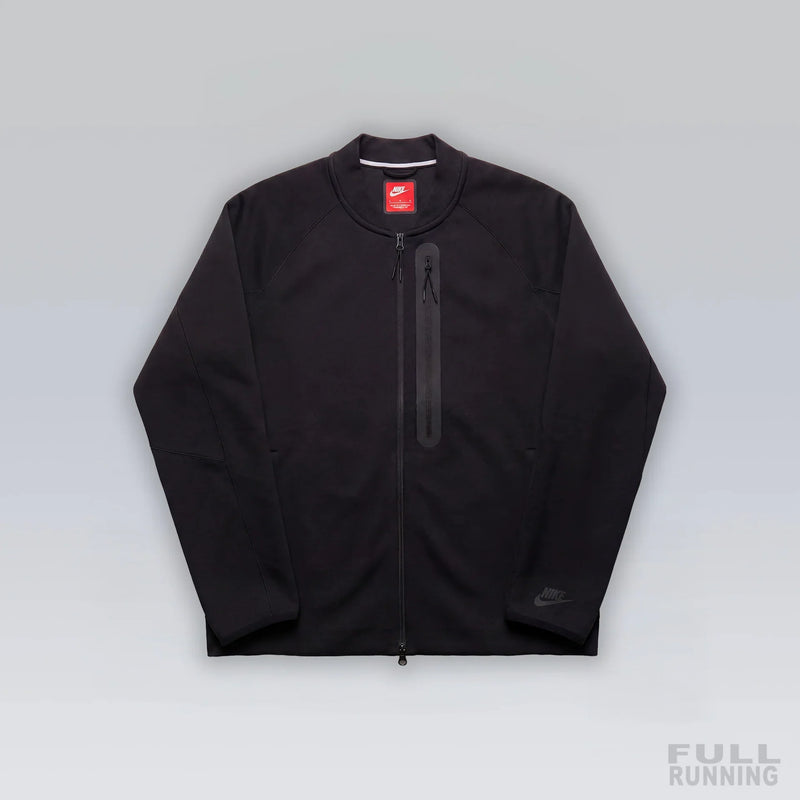 Sweat Zippé Tech Fleece "Aviateur" Noir – vue 1