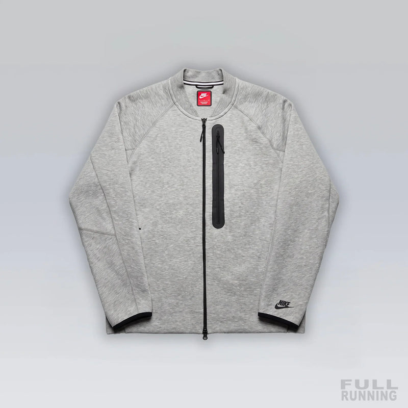 Sweat Zippé Tech Fleece "Aviateur" Gris – vue 1