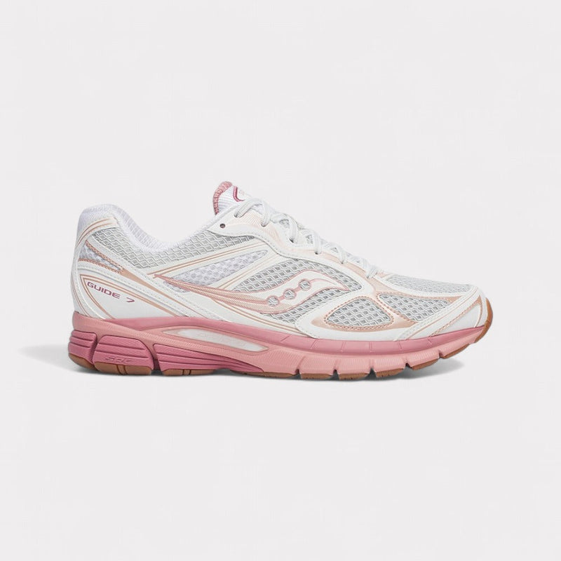 Saucony Progrid Guide 7 - White Peach – vue 1