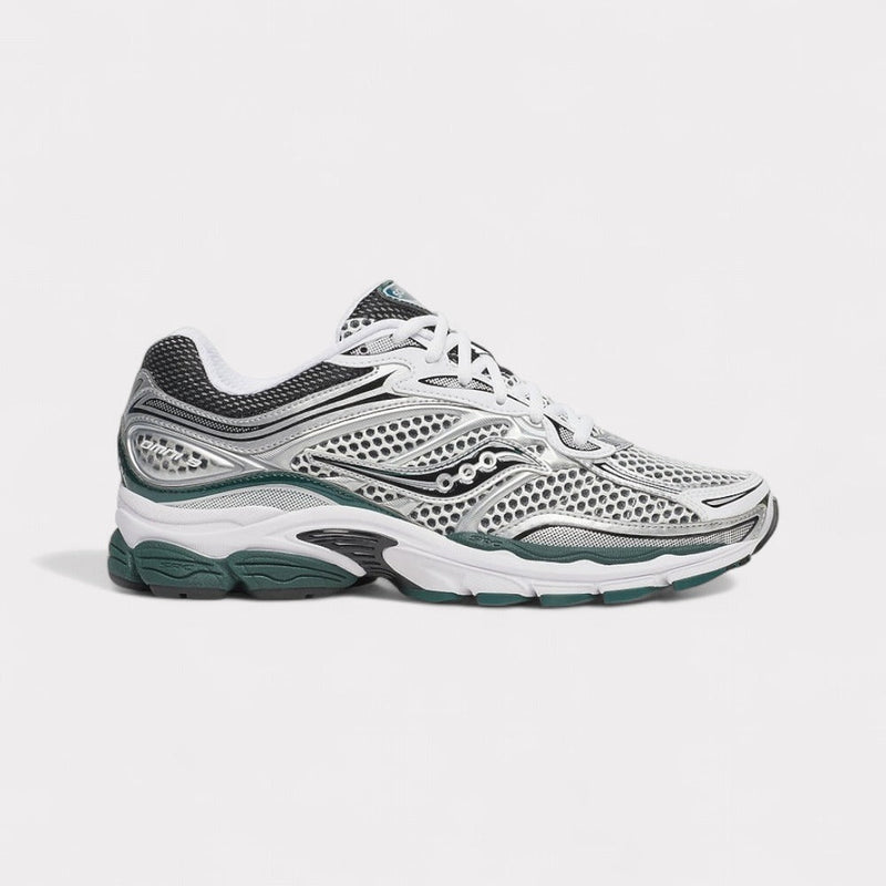 Saucony Progrid Omni 9 - White Pine Green – vue 1