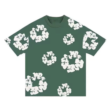T-Shirt Denim Tears Vert