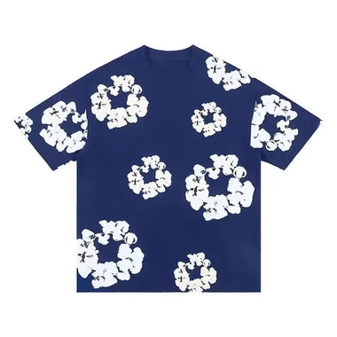 T-Shirt Denim Tears Bleu