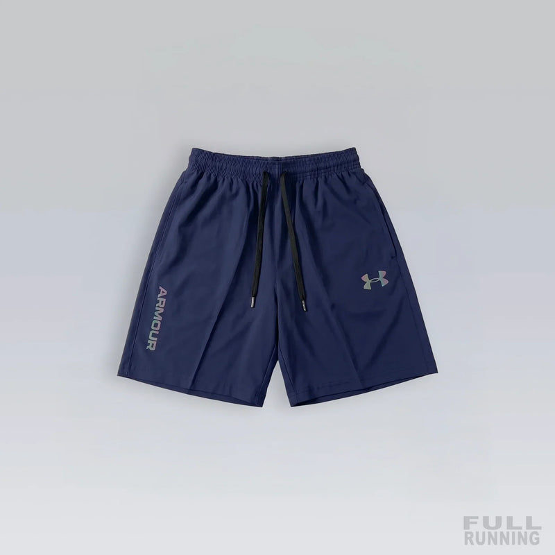 Short Under réfléchissant Bleu – vue 1