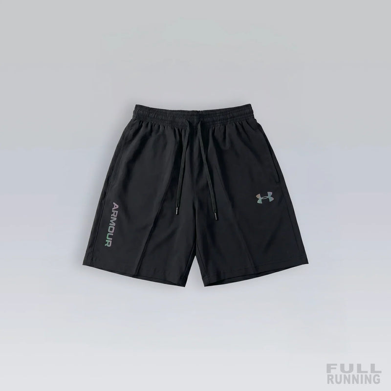 Short Under réfléchissant Noir – vue 1