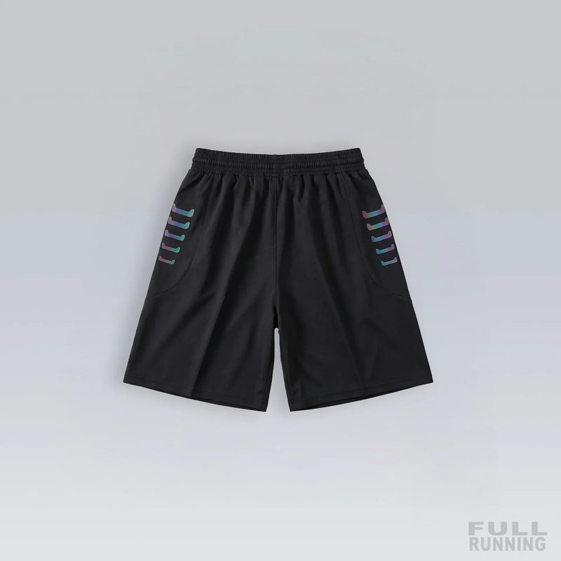 Short Under réfléchissant Noir – vue 2