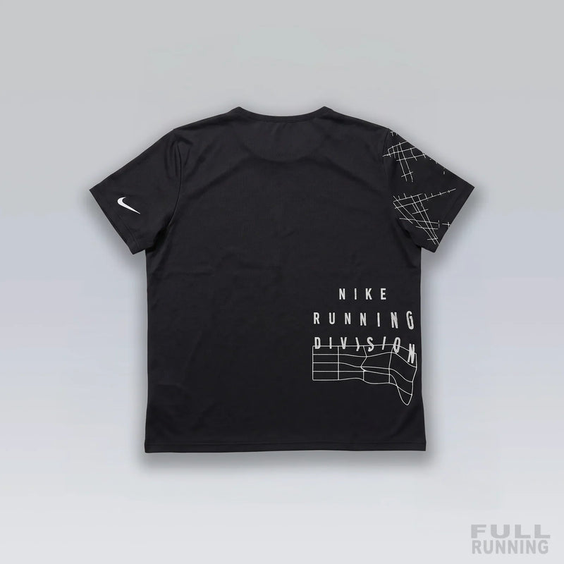 T-shirt de Running Division Noir – vue 2
