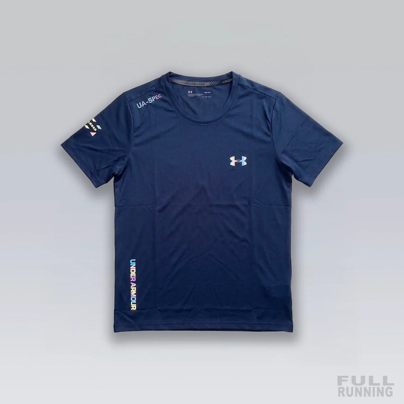 T-shirt Under réfléchissant Bleu – vue 1