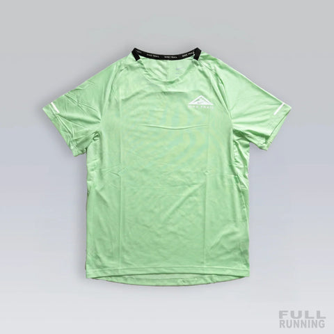 T-shirt Trail Réfléchissant Vert