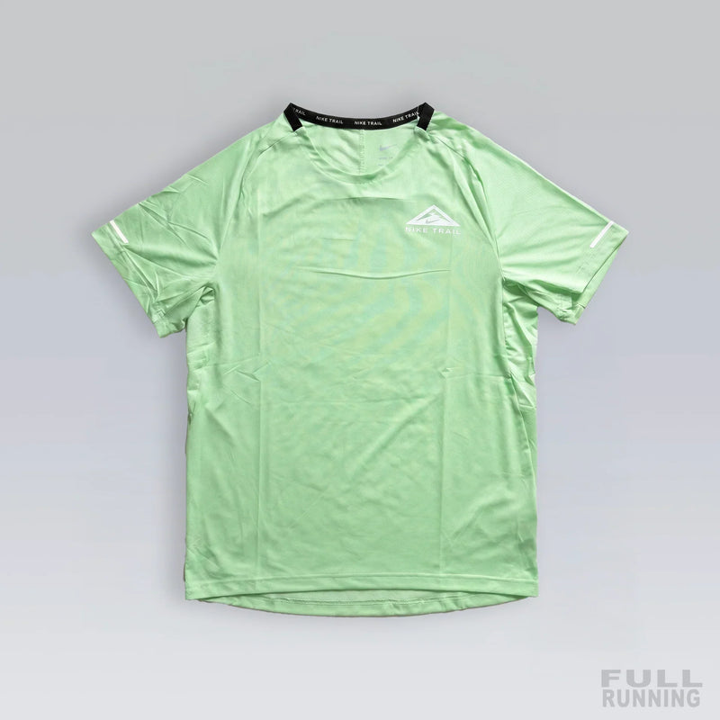 T-shirt Trail Réfléchissant Vert – vue 1