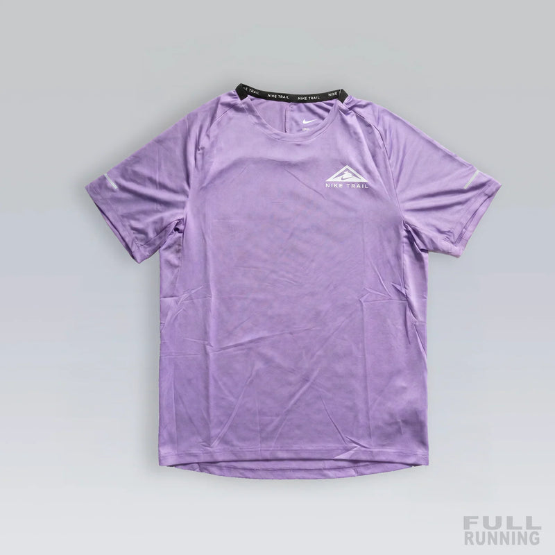 T-shirt Trail Réfléchissant Violet – vue 1