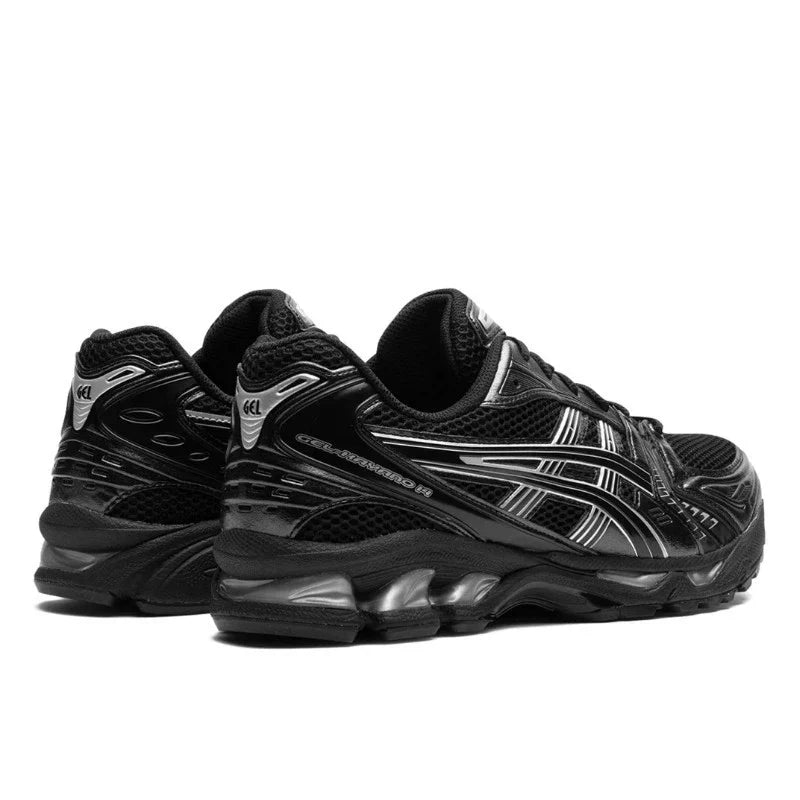 Asics Gel Kayano 14 Noir Et Argent – vue 3