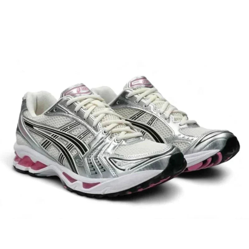 Asics Gel Kayano 14 Gris Et Rose – vue 2