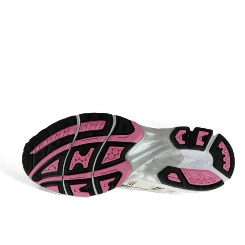 Asics Gel Kayano 14 Gris Et Rose – vue 4